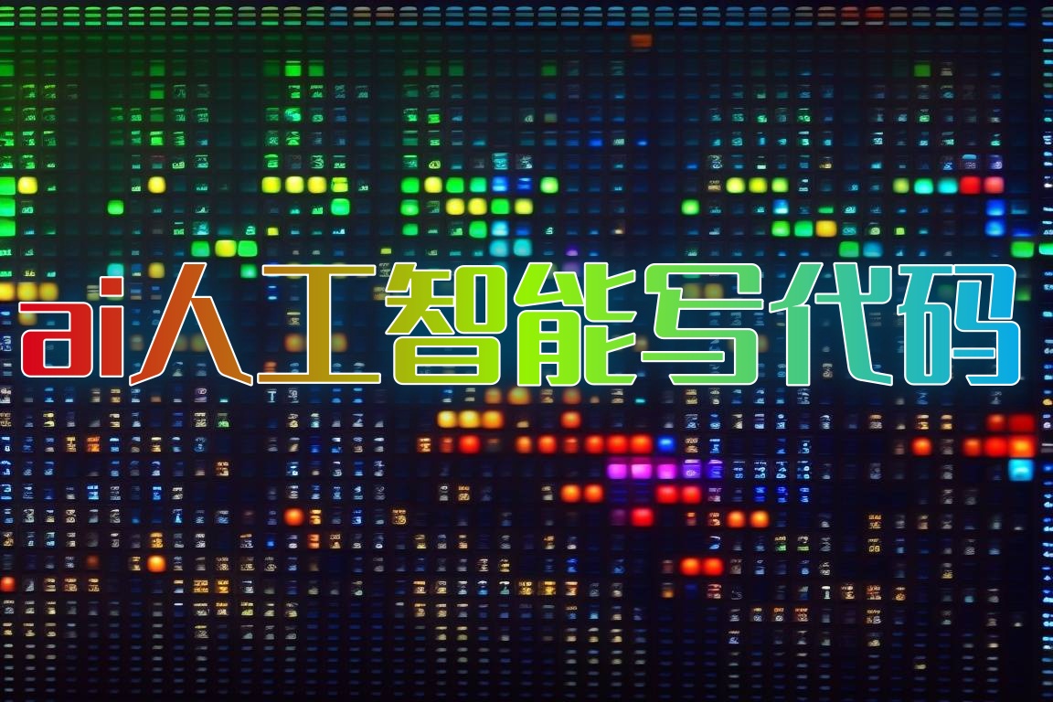 ai人工智能写代码